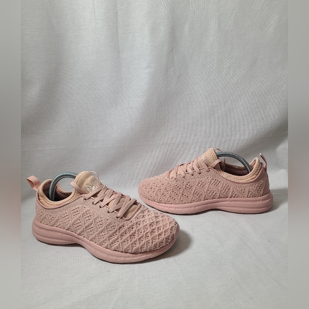 APL Athletic Propulsion Labs Shoes Womens 6 TechLoom Phantom Running Pink low